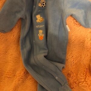 Vitamins Baby soft sleep outfit in baby blue